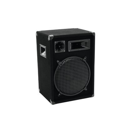Rugged full-range speaker-system with 12" woofer and 600 watts power
