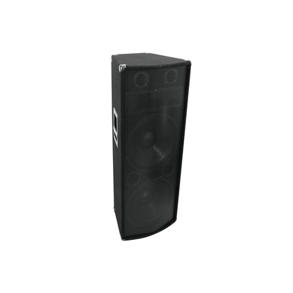 Full-Range speaker-system for disco or live music with 2 x 15" woofer and 1400 watts power