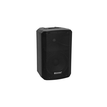 Enceinte active 2 voies (8"), 80 W RMS, pour DJ et utilisation en public, lecteur audio et Bluetooth