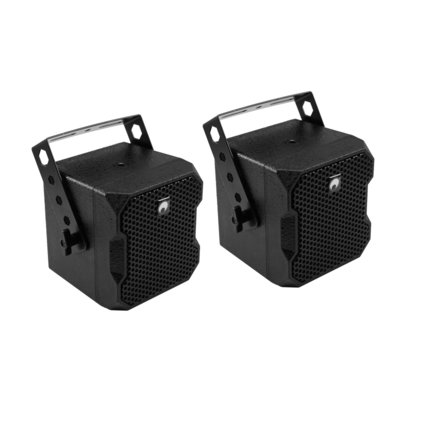2 x 4" satellite speakers with bracket for the BOB series