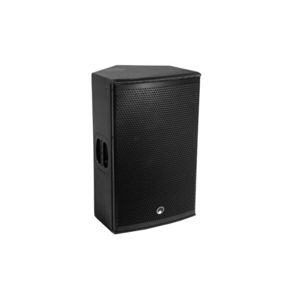 Active 12" PA speaker with DSP presets, 2 input channels, 450 W RMS