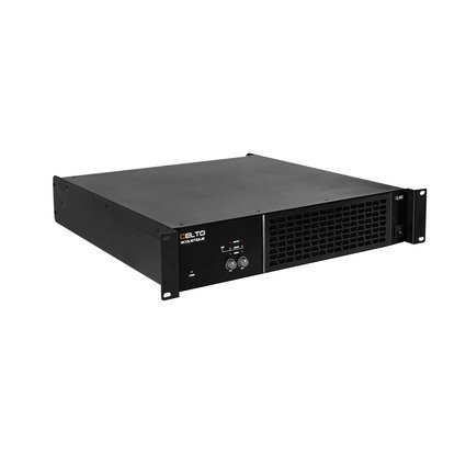 Class D touring amplifier with SMPS, 2 x 4000 W RMS (4 ohms), 2 x 2500 W RMS (8 ohms)