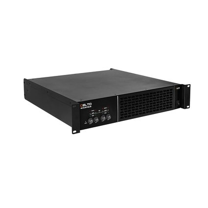 Class D touring amplifier with SMPS, 4 x 2600 W RMS (4 ohms), 4 x 1400 W RMS (8 ohms)