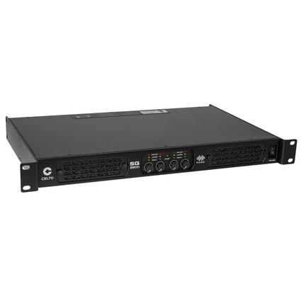 Class D multi-channel PA amplifier with SMPS, 4 x 1300 W RMS (8 ohms), 4 x 2200 W RMS (4 ohms)