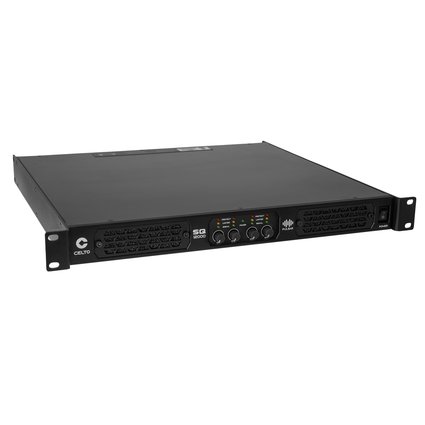 Class D multi-channel PA amplifier with SMPS, 4 x 1800 W RMS (8 ohms), 4 x 3000 W RMS (4 ohms)