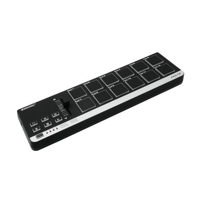 USB-MIDI-Controller mit 12 Pads für Musiker, Produzenten und DJs