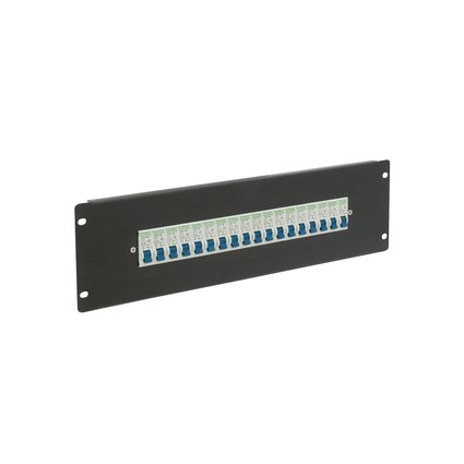 Power distributor module for rack installation