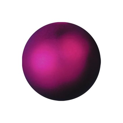 Decorative ball made of plastic for indoor and outdoor decoration