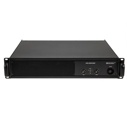 Class AB Stereo-PA-Verstärker mit Limiter, 2 x 500 W RMS (4 Ohm), 2 x 300 W RMS (8 Ohm)