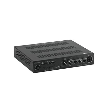 Compact stereo mixing amplifier with player + Bluetooth, 2 x 460 W / 4 ohms
