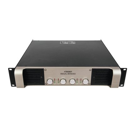PA amplifier with SMPS, 4 x 1600 W / 2 ohms, 4 x 1400 W / 4 ohms