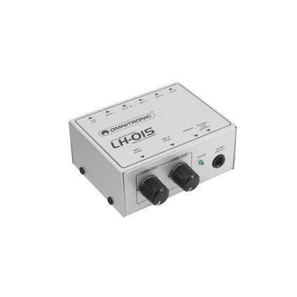 2-Kanal-Mikrofon-Line-Mixer im Miniaturformat
