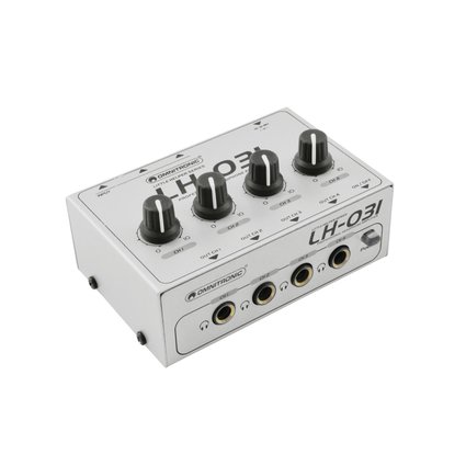 4-channel headphone amplifier, RCA and 6.3 mm jack