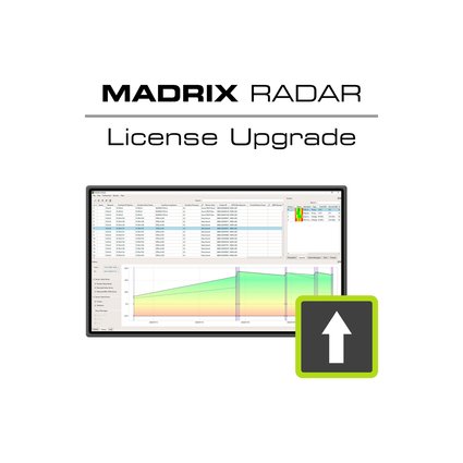 MADRIX RADAR Lizenz-Upgrade fusion small > fusion medium