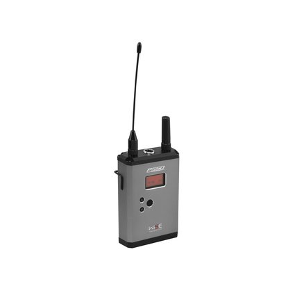 Bodypack transmitter with PLL multifrequency transmitter