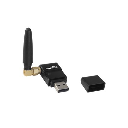 Wireless miniature DMX transceiver 2.4 GHz, phantom powered
