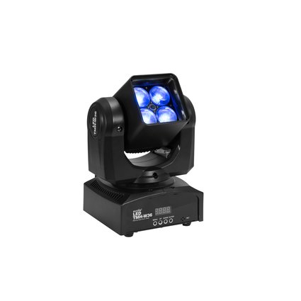 Washlight with 4 intense 9 W LEDs (4in1) and motorized zoom