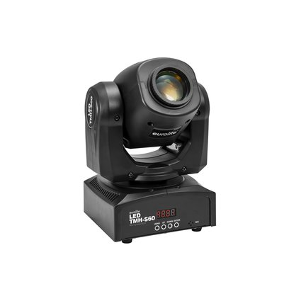 Compact Moving Head Spot with 60 W LED, gobos and color wheel