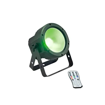 Projecteur de sol LED à mélange de couleurs 5in1 PCL RGBAL, télécommande infrarouge