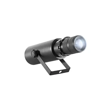 Narrow beam pinspot with 30 W cold white (CW) LED