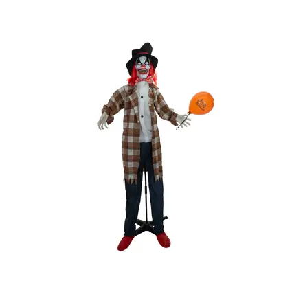 Animierte Standfigur mit Licht-, Sound- und Bewegungseffekt