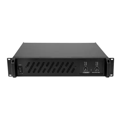 Class TD Stereo-PA-Verstärker mit Schaltnetzteil, 2 x 1350 W RMS (4 Ohm), 2 x 1000 W RMS (8 Ohm)