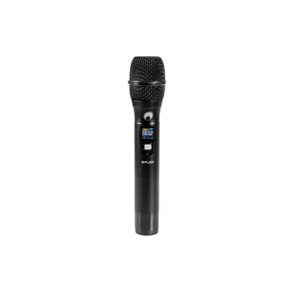 Microfono portatile dinamico con tecnologia UHF PLL