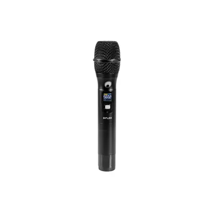 Microfono portatile dinamico con tecnologia UHF PLL