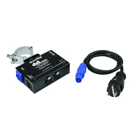 Splitter for truss mounting with 2 galvanically isolated outputs & signal boost