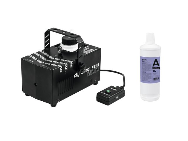 Compact fog machine with high output, remote control and fluid-MainBild