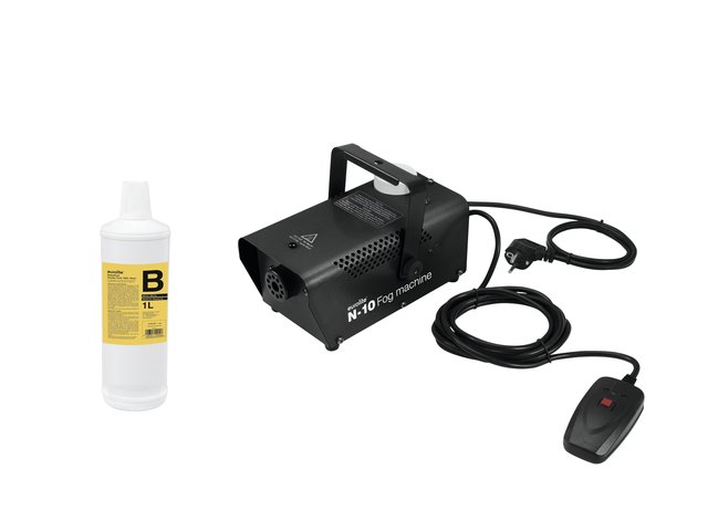 Compact 400 W fog machine with cable remote control incl. 1l smoke fluid-MainBild