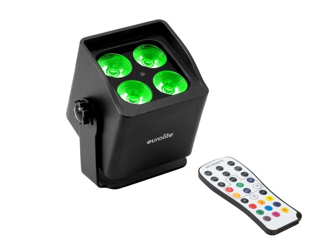 Mini battery uplight IP65 with RGBW LEDs and IR remote control-MainBild