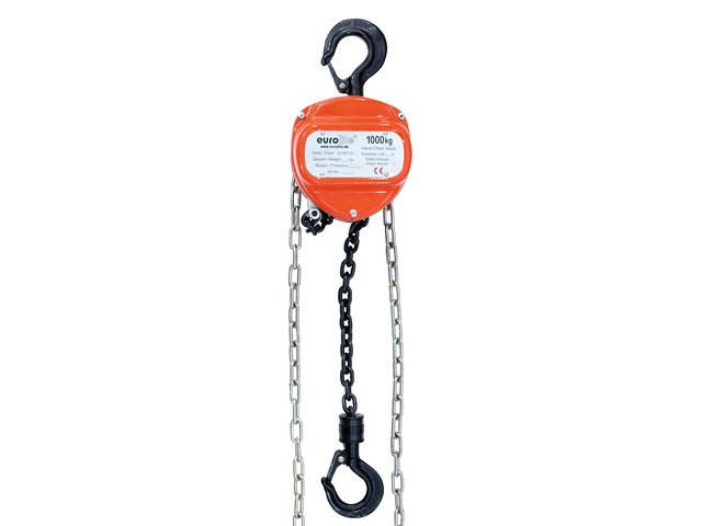 Manual chain hoist as installation aid-MainBild