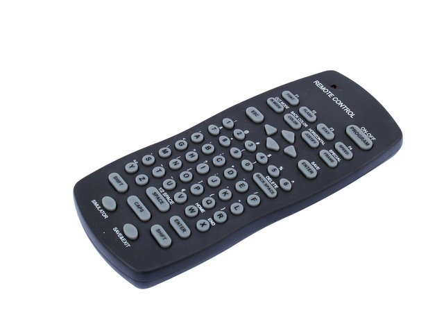 Keyboard-like remote-control-MainBild
