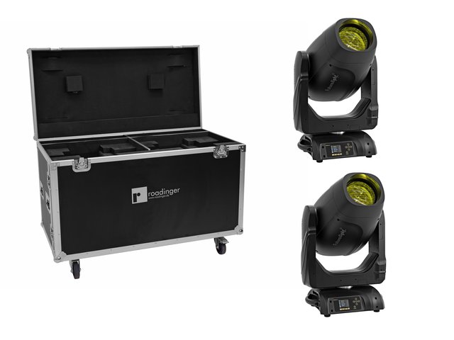 FUTURELIGHT Set 2x DMH-640 Profile CMY + Case with wheels-MainBild