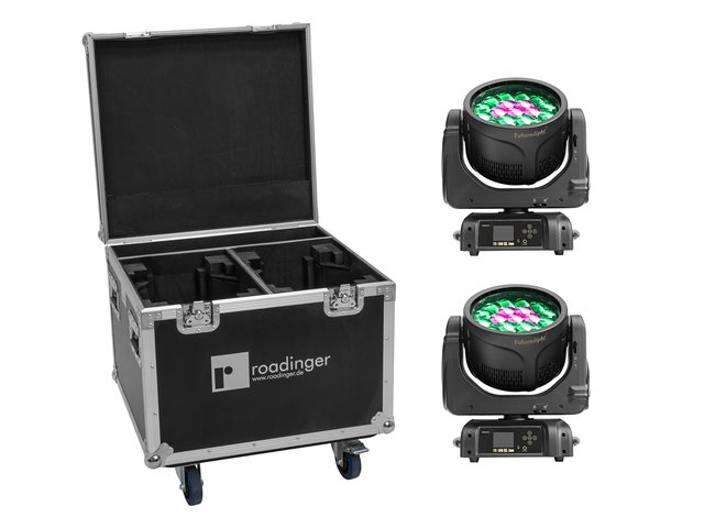 FUTURELIGHT Set 2x EYE-1940 QCL Zoom + Case mit Rollen-MainBild