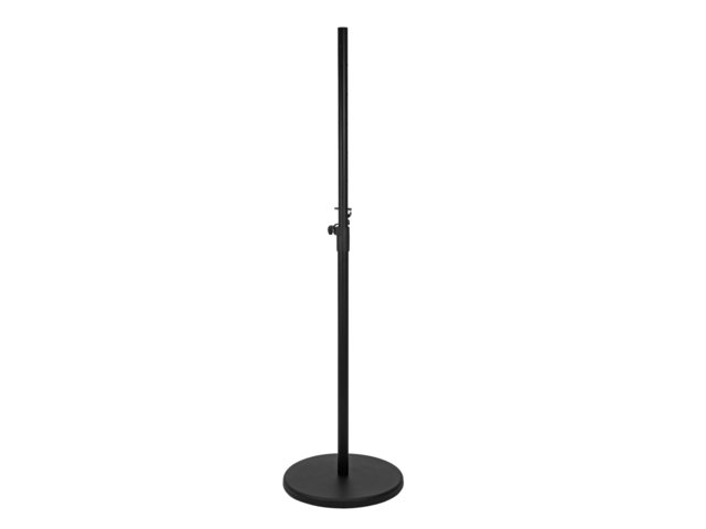 Speaker stand with circular base, height adjustable 110-175 cm, maximum load 18 kg-MainBild