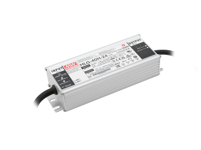 HLG-40H-24 LED-Schaltnetzteil IP67, 40 W / 24 V / 1,67 A-MainBild