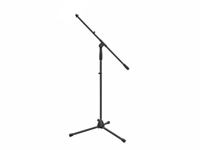 Microphone tripod with adjustable boom, max. height 220 cm-MainBild