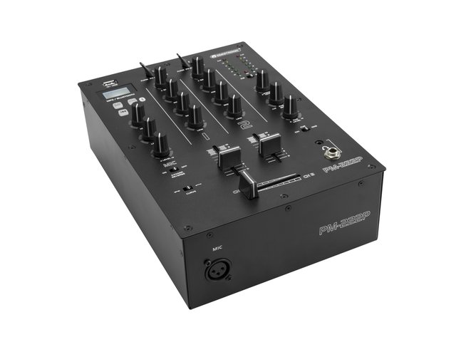 2-Kanal-DJ-Mixer mit Bluetooth und MP3-Player-MainBild