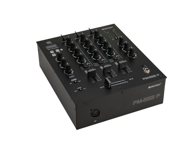 3-Kanal-DJ-Mixer mit Bluetooth und MP3-Player-MainBild
