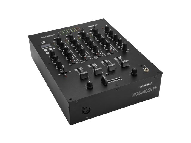 4-Kanal-DJ-Mixer mit Bluetooth und MP3-Player-MainBild