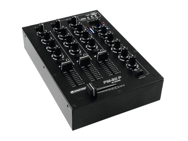3-Kanal-DJ-Mixer mit integriertem MP3-Player-MainBild