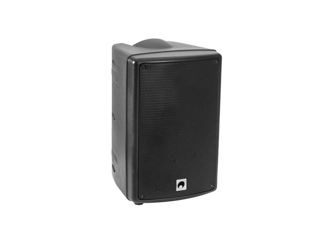 Mobile 8" PA system with battery operation, audio player, Bluetooth and wireless microphones (optional)-MainBild