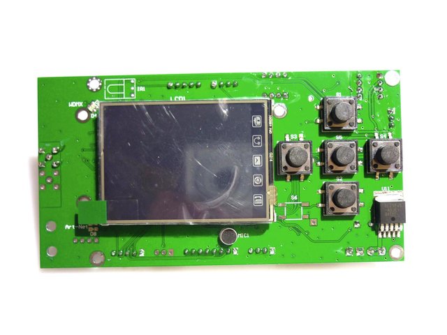  PCB (Display) PLB-230 (PCB DISP004D)-MainBild