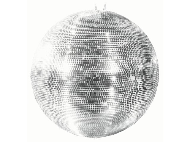 Safety mirror ball with second eyelet-MainBild