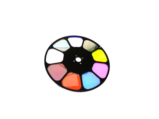  Color wheel DMH-150 LED Ø=134mm (1+8 Dichros)-MainBild