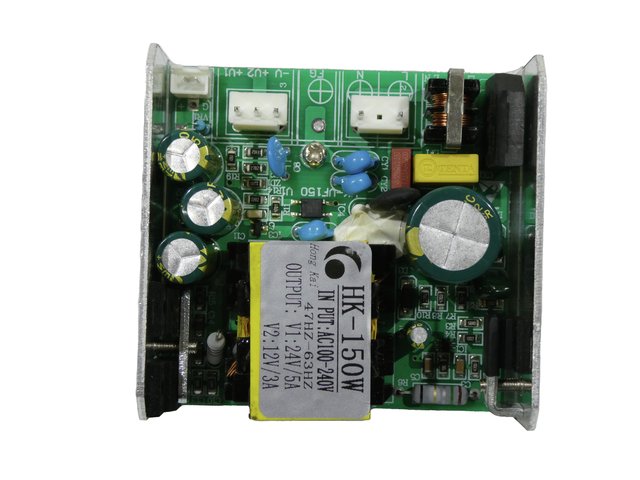  Pcb (Power supply) V1:24V/5A  V2:24V/3A LED B-200 Hypno (HK-150W)-MainBild