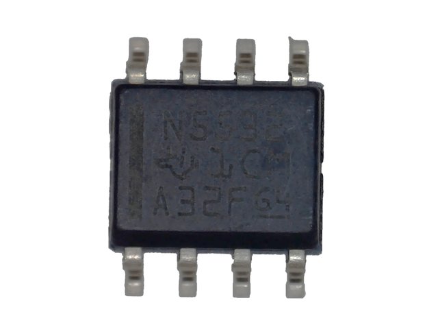  IC NE 5532 D8 SMD Operationsverstärker, 2-fach, 9 V/µs, 10 MHz, SOIC-8-MainBild