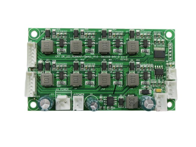  Pcb (LED driver 1) LED Silent Bar (CRT DR_LED_RGBWAP-SMALL_V1.0)-MainBild